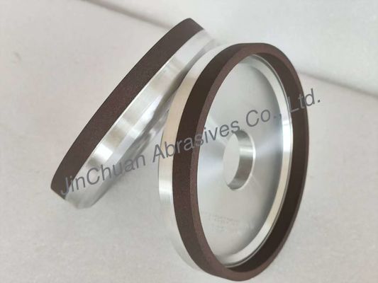 6VV5 مزدوجة الشبكات عجلة طاحونة الماس الراتنج رابطة طحن قرص D151/D64 عجلة الماس