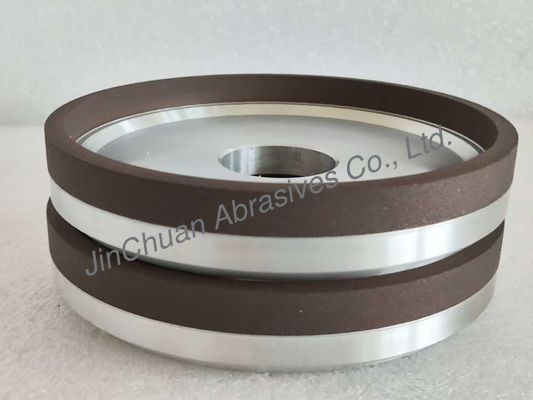 6VV5 مزدوجة الشبكات عجلة طاحونة الماس الراتنج رابطة طحن قرص D151/D64 عجلة الماس