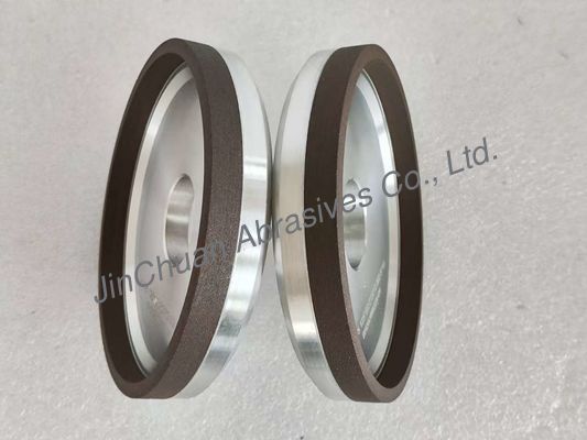 6VV5 مزدوجة الشبكات عجلة طاحونة الماس الراتنج رابطة طحن قرص D151/D64 عجلة الماس