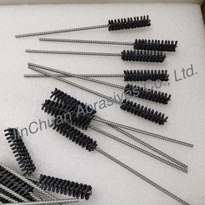 فرشاة التشذيب لملمع الثقوب الدقيقة ومعالجة الثقوب الداخلية المثبتة على أدوات آلة طحن CNC