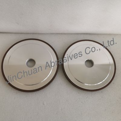 14A1 200mm D107 الراتنج رابطة الماس طاحونة للشحذ السكين المستقيم قطع للآلات الخشبية