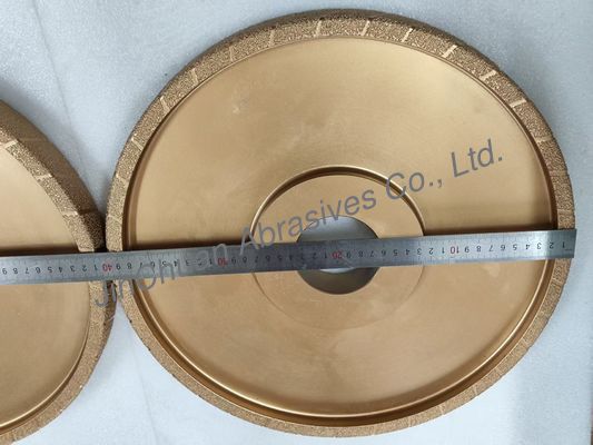 400ملم حبوب الخام الفراغية محصنة عجلة الديامونغ D25/30 عجلة طحن للحديد الزهري