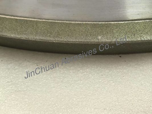 قطر 609.6mm Grit D170/200 عجلة طحن الماسية المصفاة بالكهرباء لطحن أنابيب ألياف الكربون