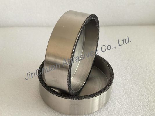 عجلة كوب 6A2 لشفرة المنشار المصنوعة من ستيلايت للطحن والشحذ، عجلة مربوطة بالكهرباء