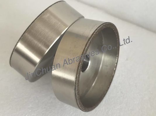 عجلة كوب 6A2 لشفرة المنشار المصنوعة من ستيلايت للطحن والشحذ، عجلة مربوطة بالكهرباء