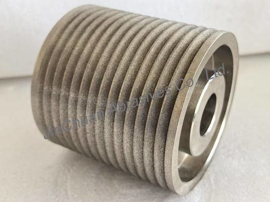 الحجم والشكل الخاصون لون اللون الحمراء عجلات Cbn المقيدة بالكهرباء للطحن والشحذ