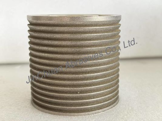 الحجم والشكل الخاصون لون اللون الحمراء عجلات Cbn المقيدة بالكهرباء للطحن والشحذ