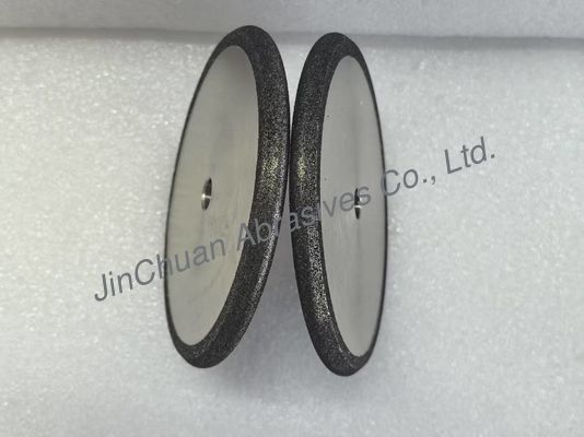 عجلات تجليخ CBN مطلية بالكهرباء عالية الأداء مع قرص شحذ نصف قطري 125 مم