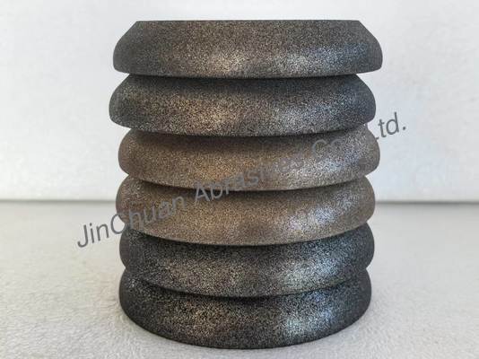 عجلات شحذ Woodmizer بلون العنبر والأسود لشفرات منشار Woodmizer، أقراص شحذ 5 و 6 و 8 بوصات