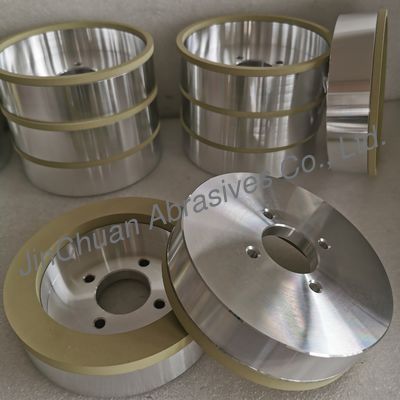 6A2 150*40*40*20*10 مم عجلة تجليخ ماسية برابطة زجاجية D600 أداة جلخ فائقة الصلابة