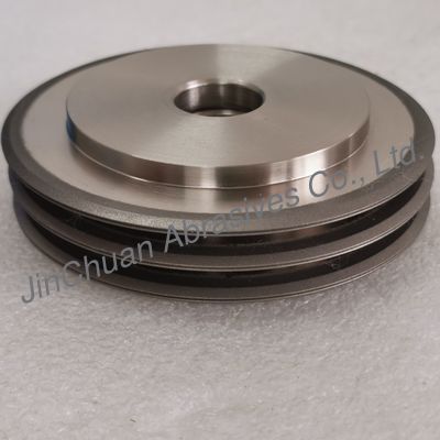 3A1 100*8T*20*11 D600 Electroplated Diamond Grinding Wheel For Grinding Leather Knives