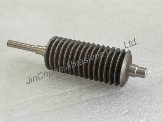 عجلة طحن CBN غير قياسية مخصصة بالكهرباء 30 * 122.5 * 6 * 3 ملم لتحديد شفرات المنشار متعددة الأدوات ((BIM ، HCS ، HSS)