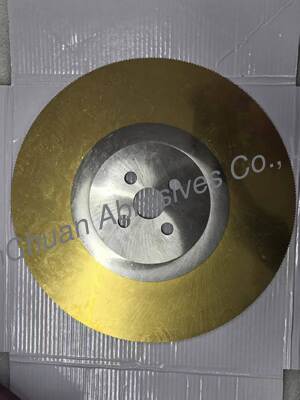 شفرة من نوع hss مع 330 أسنان تستخدم لقطع شريط الختم، قطرها 285mm،