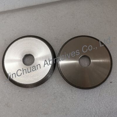 الخزف المخصص 105*6*22.23mm*R1.39R4.49 B80/100 CBN عجلة طحن للمنشارات الشريطية