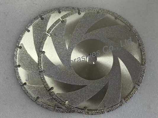 عجلات طحن ألماسية مغلفة بالكهرباء، قطرها 230 مم، رقم الحصى D35/40