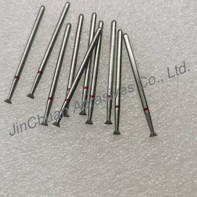 مثقاب ألماس مطلي بالكهرباء مخصص بثلاث طبقات لطب الأسنان منخفض السرعة