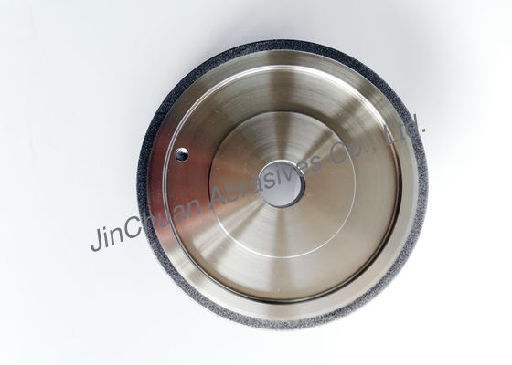 203.2mm * 22.23mm B213 / 8 "عجلات شحذ الخشب Mizer CBN / عجلة CBN مطلي لشريط المنشار الحاد