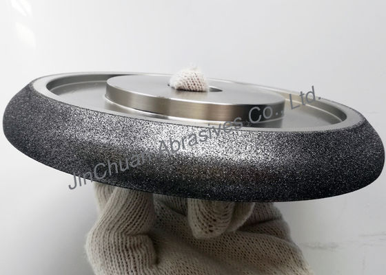 203.2mm * 22.23mm B213 / 8 "عجلات شحذ الخشب Mizer CBN / عجلة CBN مطلي لشريط المنشار الحاد