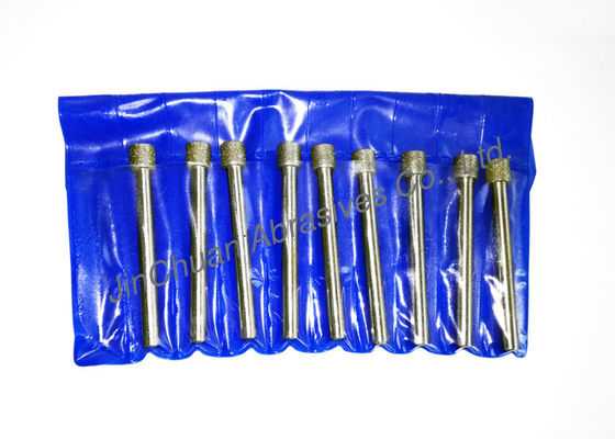 صغيرة مطلية بالذهب الماس دبابيس طحن للقطر الداخلي D126 الحصباء