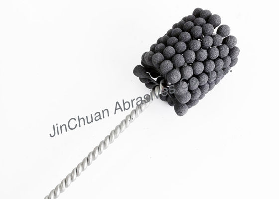 تخصيص حجم الحصباء مرنة شحذ فرشاة لهيدروليكية ومحرك Ic المملون