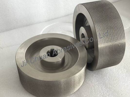 عجلة CBN المرتبطة بالكهرباء 200x75x31.75mm B140-170 12TPI عجلة CBN لفتح أسنان شفرات المنشار