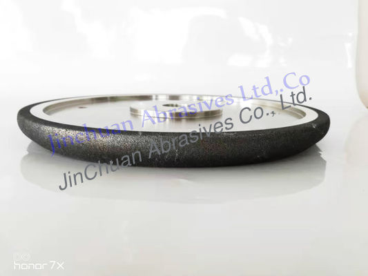 تخصيص 12 بوصة مطلي CBN عجلة الماس مع اثنين من تحديد موقع هول لشحذ الفرقة