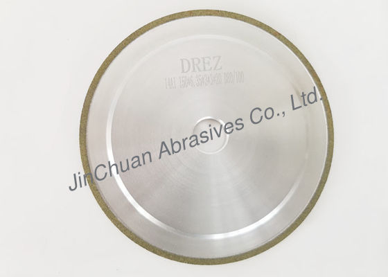 14A1 150MM * 6.35mm * 3MM * 3MM * 20MM D80 / 100 / الراتنج المستعبدين الماس طحن عجلات عالية الكفاءة طحن