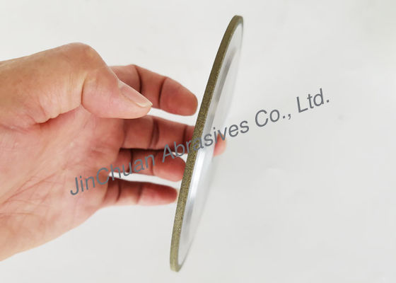 14A1 150MM * 6.35mm * 3MM * 3MM * 20MM D80 / 100 / الراتنج المستعبدين الماس طحن عجلات عالية الكفاءة طحن