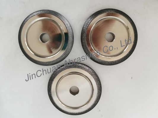 عجلة CBN الماسية المطلية B107-2 حجر شحذ الماس المطلي