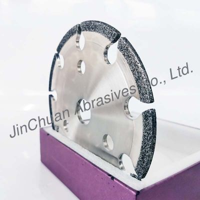 ارتفاع كفاءة العمل CBN الماس عجلة مطلي بوند شهادة الأيزو