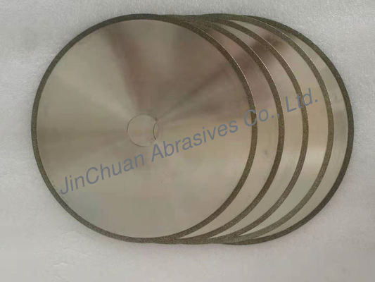 1.2mm رقيقة مطلية CBN طحن عجلات أكسيد الألومنيوم قرص الصنفرة
