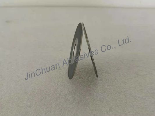 عجلة ماسية مطلية 1A1 50 * 0.8 * 12.7 * 13 D600 للأحجار الكريمة