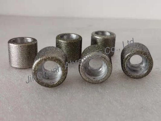 D50 / 60 عجلات جلخ ماسية مطلية بالكهرباء 28 * 25 * 12 * استخدام الإطارات R2