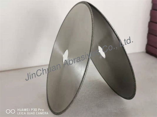 عجلات قطع الماس الكاشطة 1A1R 250 * 1.8 * 32 * 5 بحبيبات D60 / 70