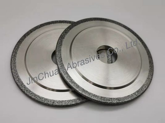 حجر الطحن 14F1R عجلة طحن CBN مصقولة بالكهرباء مع Raidu R2.5 B50 / 60